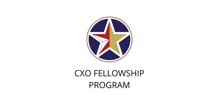 CXO Fellowship Program logo with star.